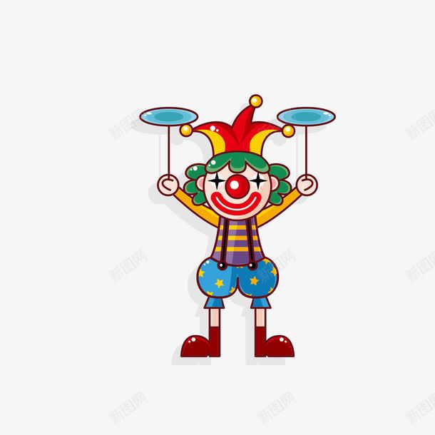 小丑玩杂技png免抠素材_新图网 https://ixintu.com joker 动漫人物 动漫动画 卡通小丑 小丑 小丑玩杂技 杂技 杂技表演 玩杂技 设计