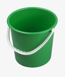绿色提手绿色塑料水桶塑料提手高清图片