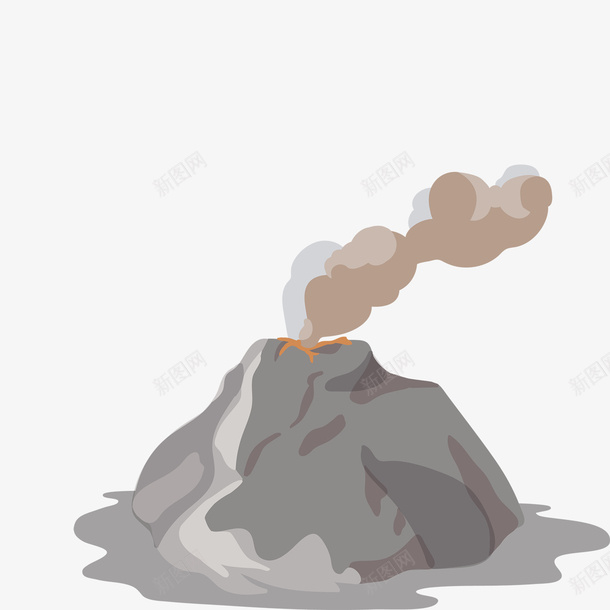 一个灰色火山矢量图eps免抠素材_新图网 https://ixintu.com 一个火山 火山 火山PNG 火山手绘 灰色 灰色火山 矢量图 矢量火山