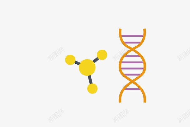 彩色科学实验细胞螺旋图案png免抠素材_新图网 https://ixintu.com 彩色科学实验 矢量图案 细胞图案 细胞螺旋