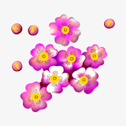 花卉背景图案素材