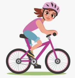 暑期学生骑自行车插画暑期学生骑自行车插画高清图片
