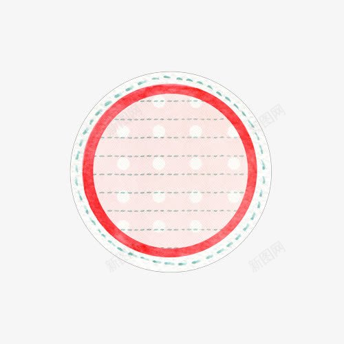 红色圆圈边框png免抠素材_新图网 https://ixintu.com PNG素材 圆圈 红色 边框