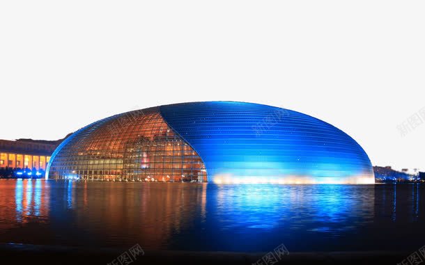 北京国家大剧院五png免抠素材_新图网 https://ixintu.com 名胜古迹 旅游风景 著名建筑