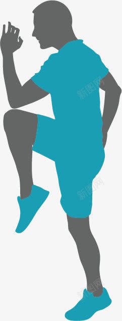 运动健身剪影png免抠素材_新图网 https://ixintu.com 人物剪影 健美 健身 男性 运动 锻炼