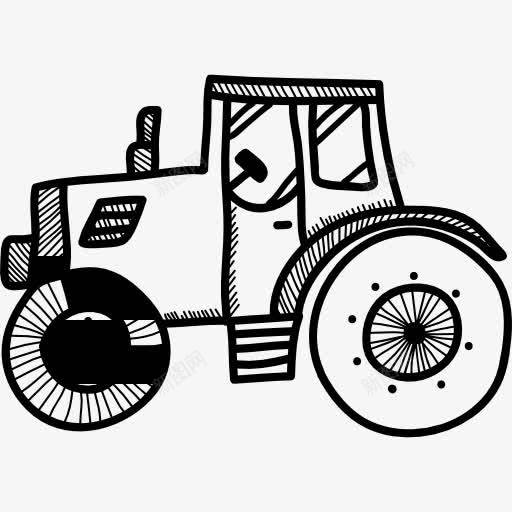 旧的农村卡车图标png_新图网 https://ixintu.com 农村的交通工具 卡车 古董 旧 汽车 运输