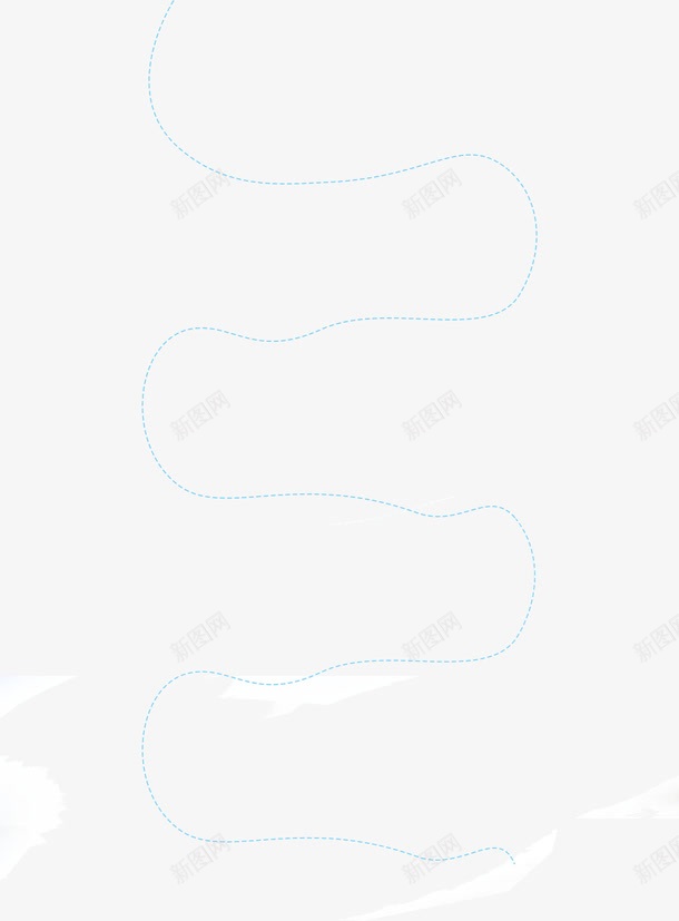 虚线png免抠素材_新图网 https://ixintu.com 蓝色虚线 虚线 蚂蚁线