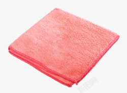 粉色棉布巾素材