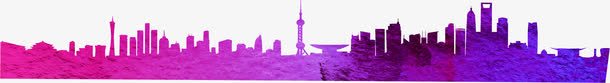 紫色渐变创意建筑美景png免抠素材_新图网 https://ixintu.com 创意 建筑 渐变 紫色 美景