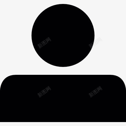用户头像图标png_新图网 https://ixintu.com 人的轮廓 接口 网络 网络社会 论坛 轮廓