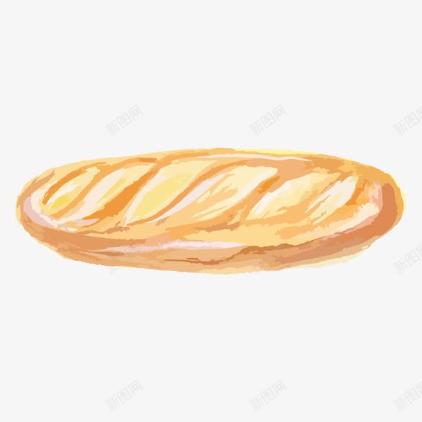花卷面包png免抠素材_新图网 https://ixintu.com 卡通面包 烘焙食物 甜食 面包 黄色面包