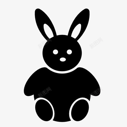 小兔子图标png_新图网 https://ixintu.com 兔子 野兔