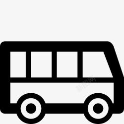 public总线公共交通车辆车辆图标高清图片