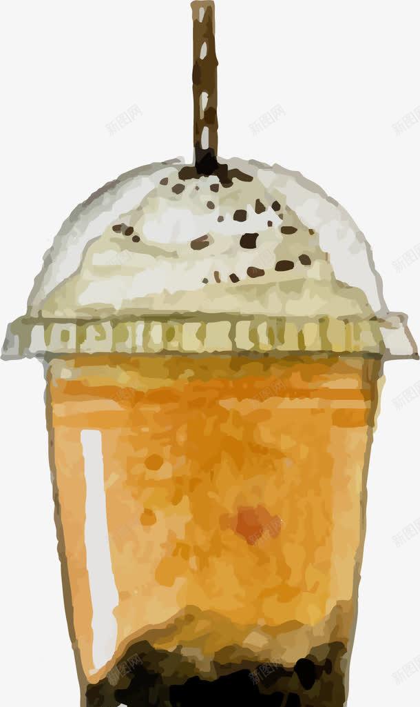 手绘水墨咖啡元素图标png_新图网 https://ixintu.com coffee 咖啡图标 咖啡杯 手绘咖啡
