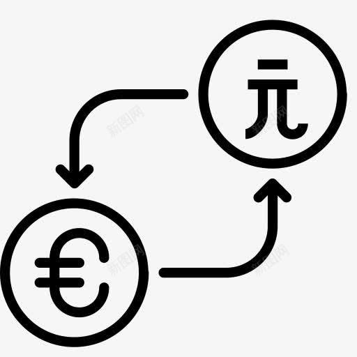 转换货币美元欧元钱台湾以货币转图标png_新图网 https://ixintu.com Conversion currency dollar euro money taiwan to 中华人民共和国省级行政区 中国台湾省 以 台湾 欧元 美元 货币 转换 钱