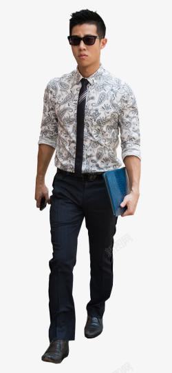 穿衬衫打领带摄影穿衬衫的男人高清图片