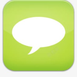 想象的气泡图标淡绿色的聊天气泡图标高清图片