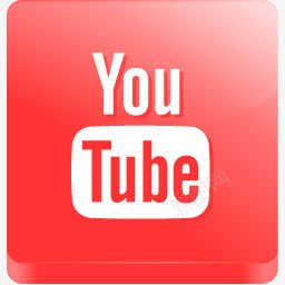 YouTube3D社交媒体图标图标
