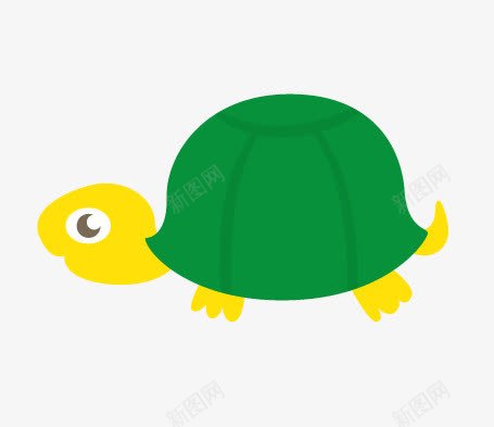 卡通动物图png免抠素材_新图网 https://ixintu.com 乌龟 动物 简笔画