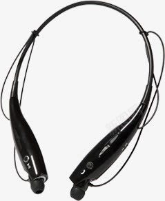 立体摄影黑色蓝牙耳机png免抠素材_新图网 https://ixintu.com 摄影 立体 耳机 黑色
