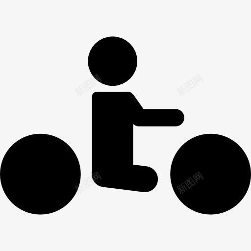 残奥会自行车图标png_新图网 https://ixintu.com 剪影 单车剪影 多项运动 标志 残奥会 符号 运动 骑自行车