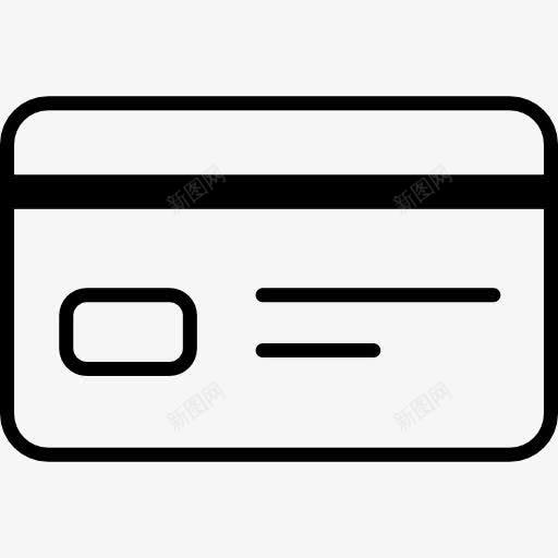 借记卡图标png_新图网 https://ixintu.com 信用 信用卡 借记卡的概述 商务卡 塑料 轮廓 钱