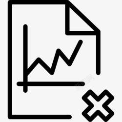 决策分析档案统计报告图标高清图片