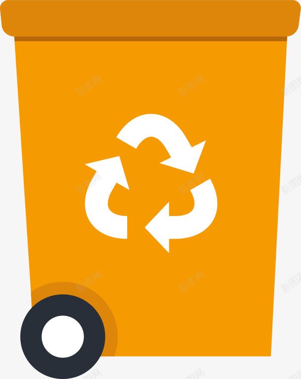 塑料垃圾箱png免抠素材_新图网 https://ixintu.com 垃圾箱 垃圾箱标志 垃圾箱标签 塑料 标志 环保垃圾箱 环境保护