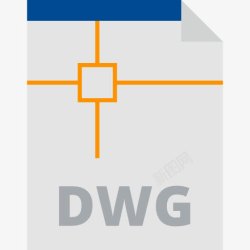 DWG文件格式DWG图标高清图片