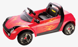 红色玩具车素材