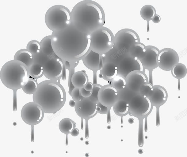 抽象透明泡泡png免抠素材_新图网 https://ixintu.com 抽象 泡泡 球 透明