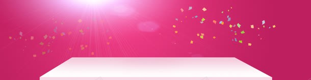 红色背景彩带背景