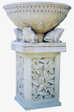 石像装饰欧式石柱高清图片