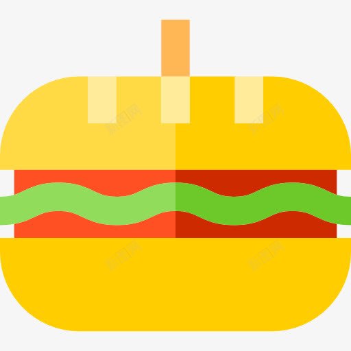 三明治图标png_新图网 https://ixintu.com 三明治 垃圾食品 快餐 肉类 面包 食品