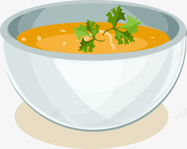 卡通汤羹瓷碗png免抠素材_新图网 https://ixintu.com 卡通 汤羹 瓷碗 矢量图案 食物 餐饮美食