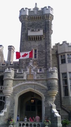 加拿大城堡素材