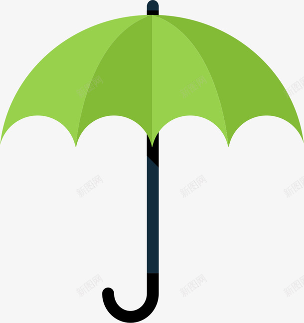 伞GreenFlaticonspng免抠素材_新图网 https://ixintu.com Umbrella 伞