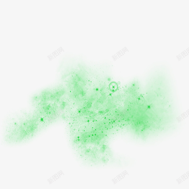 绿色水彩烟雾png免抠素材_新图网 https://ixintu.com 水彩 烟雾 绿色