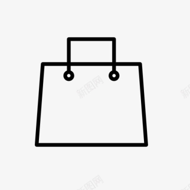 购物袋icon图标图标