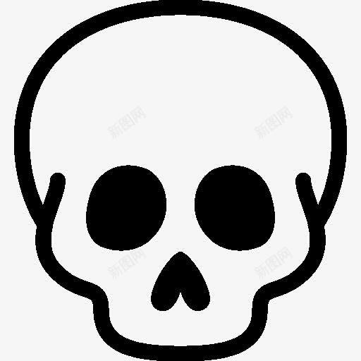 医疗骷髅图标png_新图网 https://ixintu.com healthcare skull 医疗保健 头骨