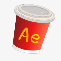 AE可乐杯矢量图素材
