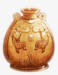 手绘中国风水壶图标png_新图网 https://ixintu.com 中国风 手绘 水壶