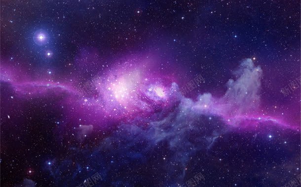 紫色浪漫星空png免抠素材_新图网 https://ixintu.com 星空 浪漫 紫色