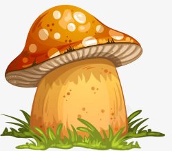 閲戦挶凿卡通蘑菇高清图片