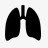 肺脏肺脏小图标高清图片