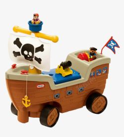 海盗船学步车素材