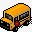 校车两个图标png_新图网 https://ixintu.com bus education omnibus school transport vehicle 公共汽车 学校 教育 综合 车辆 运输