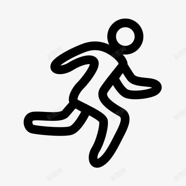 走跑步去图标png_新图网 https://ixintu.com a app 图标 走起 跑 运动