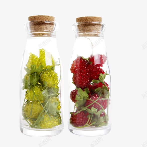 透明瓶子png免抠素材_新图网 https://ixintu.com 水果 瓶子 罐头 透明
