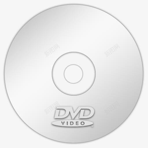 白色DVD图标png_新图网 https://ixintu.com DVD光碟 dvd 图标 白色 设计